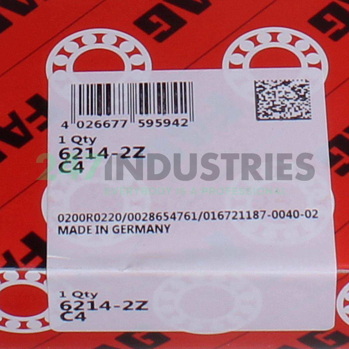 6214-2Z-C4 FAG Image 5