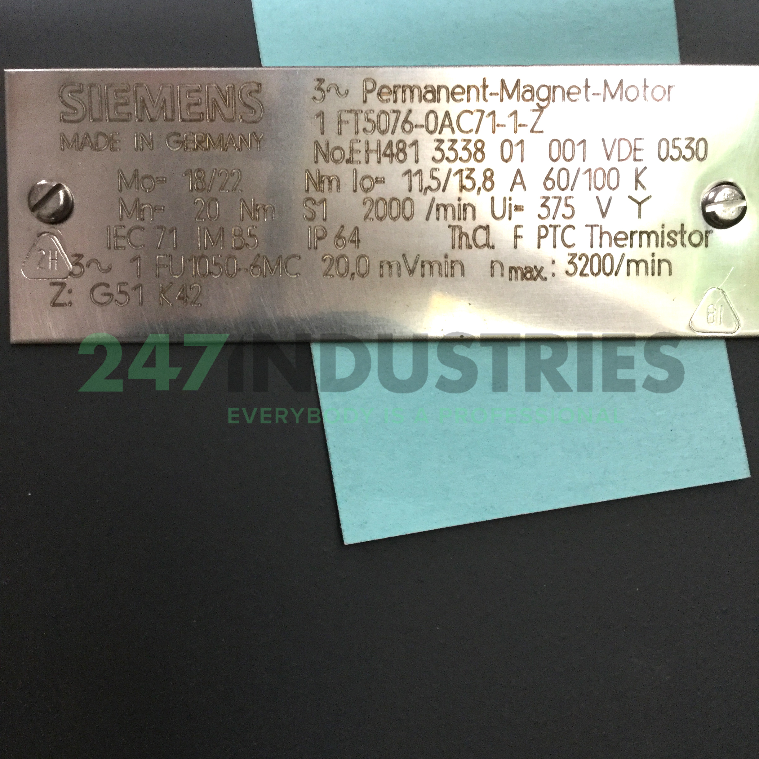 1FT5076-0AC71-1-Z Siemens Image 4