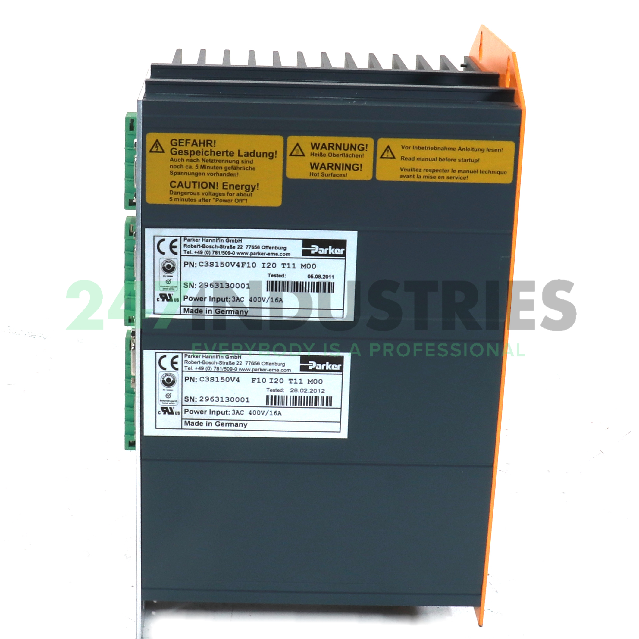 C3S150V4F10-I20T11M00 Parker Image 4