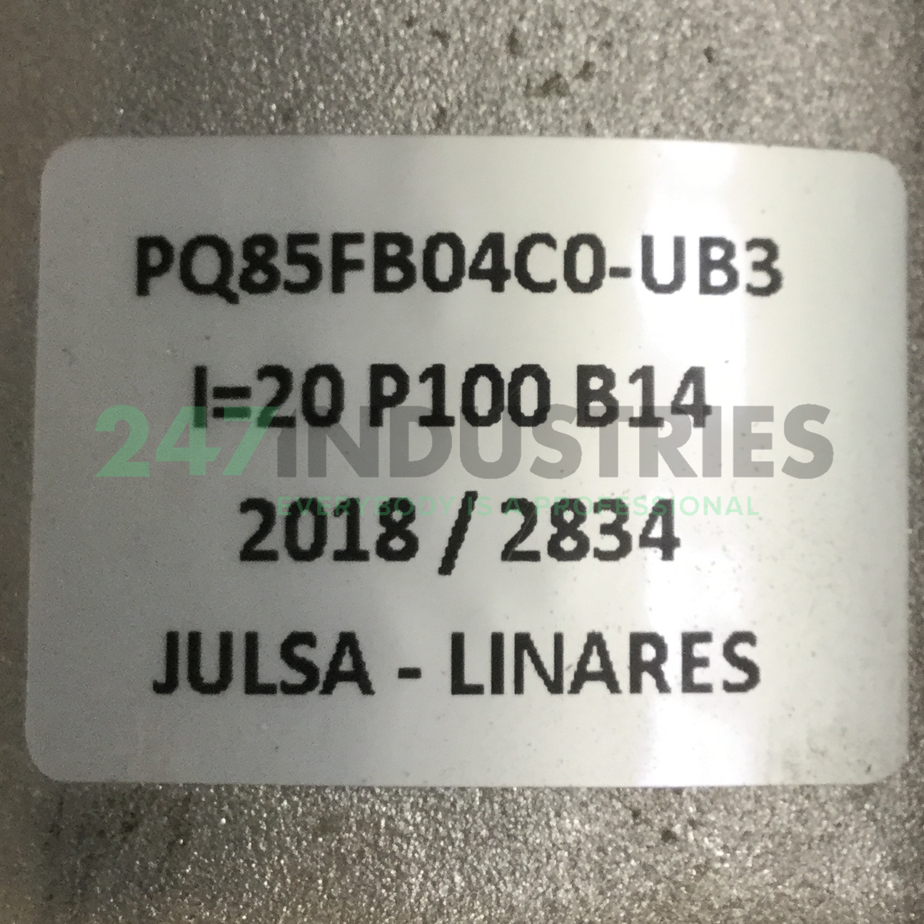 PQ85FB04C0-UB3-B14I20 Hydro-Mec Image 4