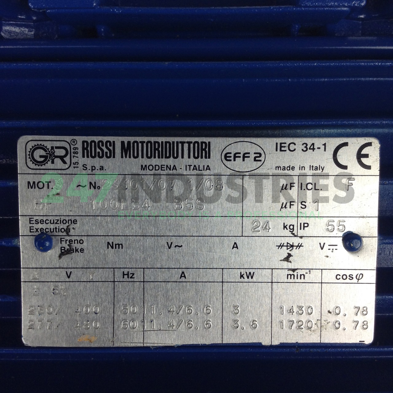 HF100LB423040050B5S Rossi Image 2