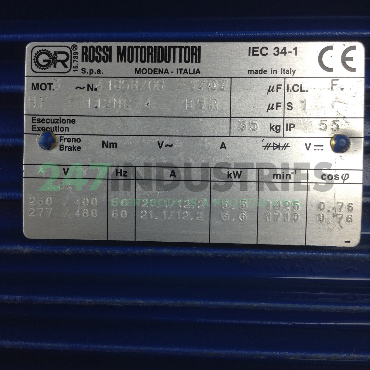 HF112MC423040050B5R Rossi Image 2