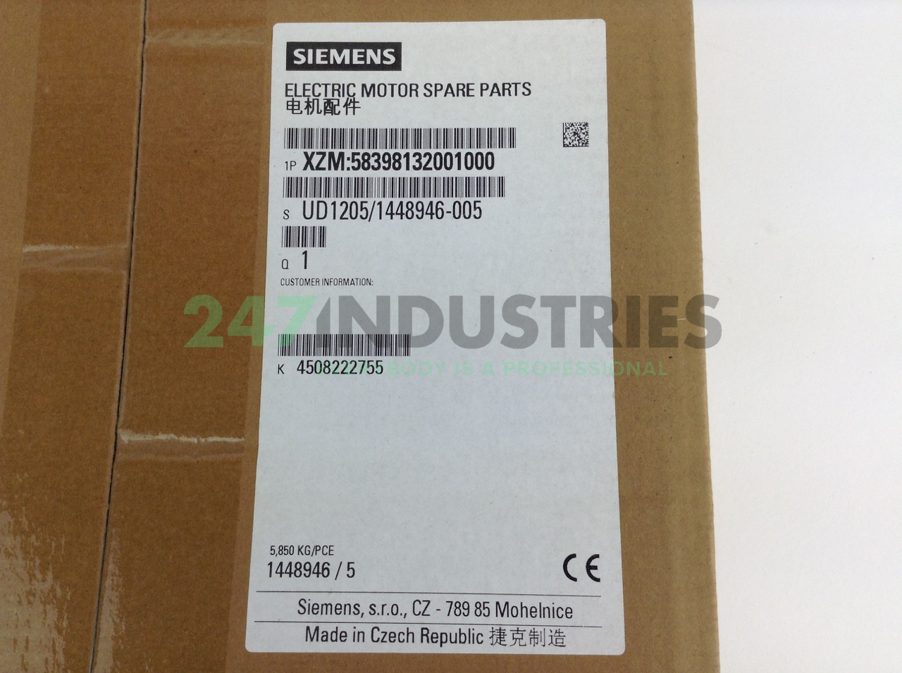 XZM:58398132001000 Siemens Image 2