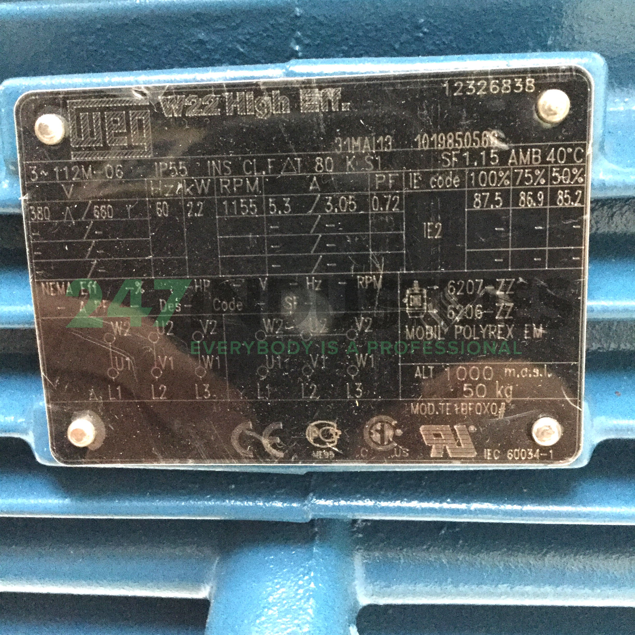 2.2K32CI2112M6B35 WEG Image 4