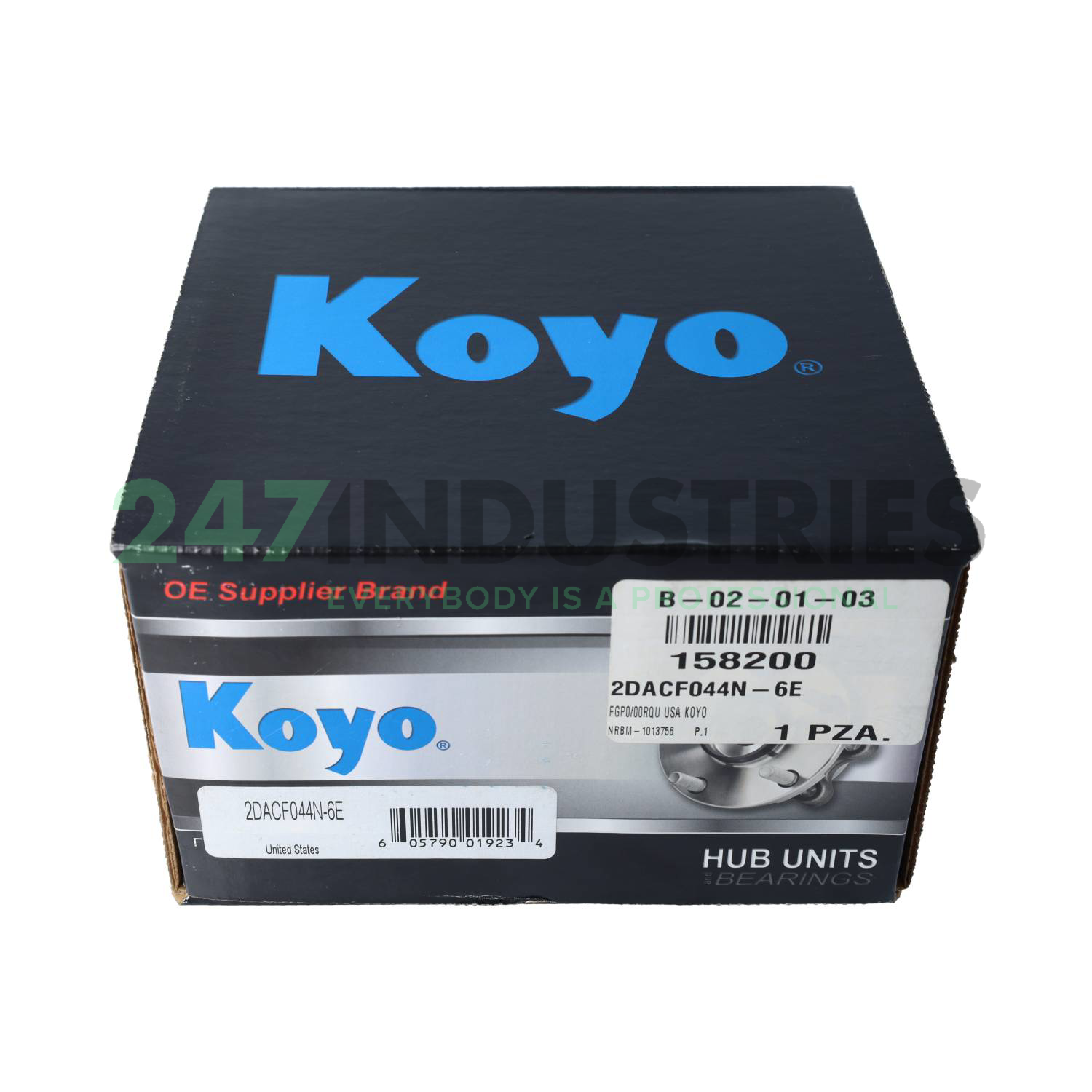 2DACF044N-6E Koyo (JTEKT) Image 3