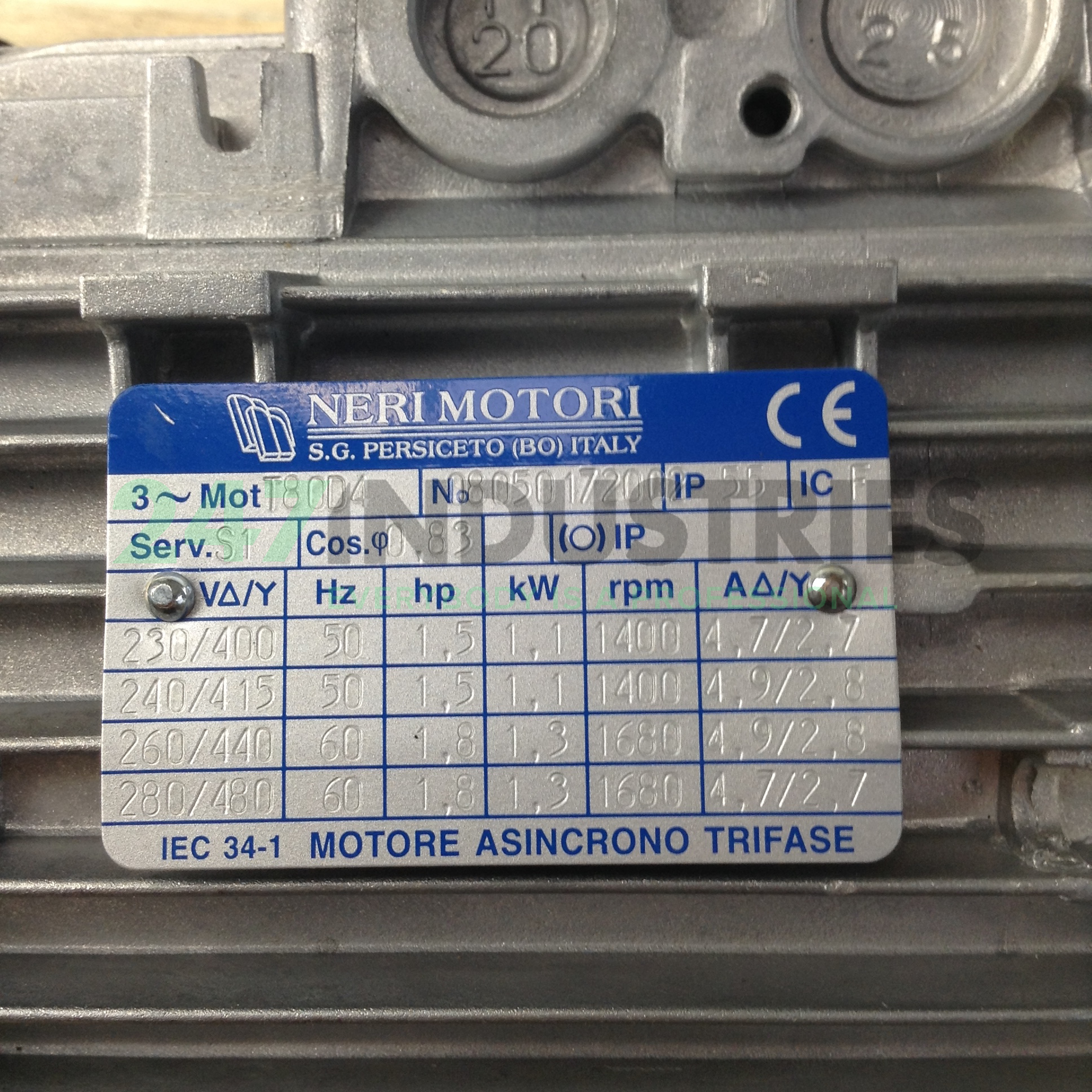 T80D4B5 Neri Motori Image 2