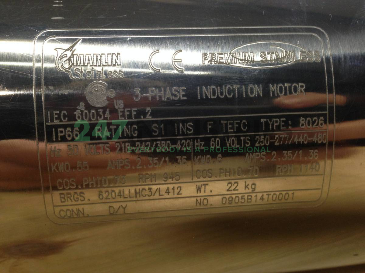 SS802-6B14 Marlin Stainless Image 2