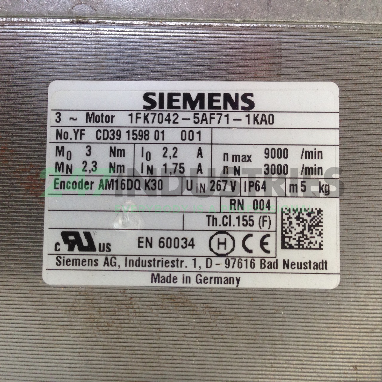 1FK7042-5AF71-1KA0 Siemens Image 2