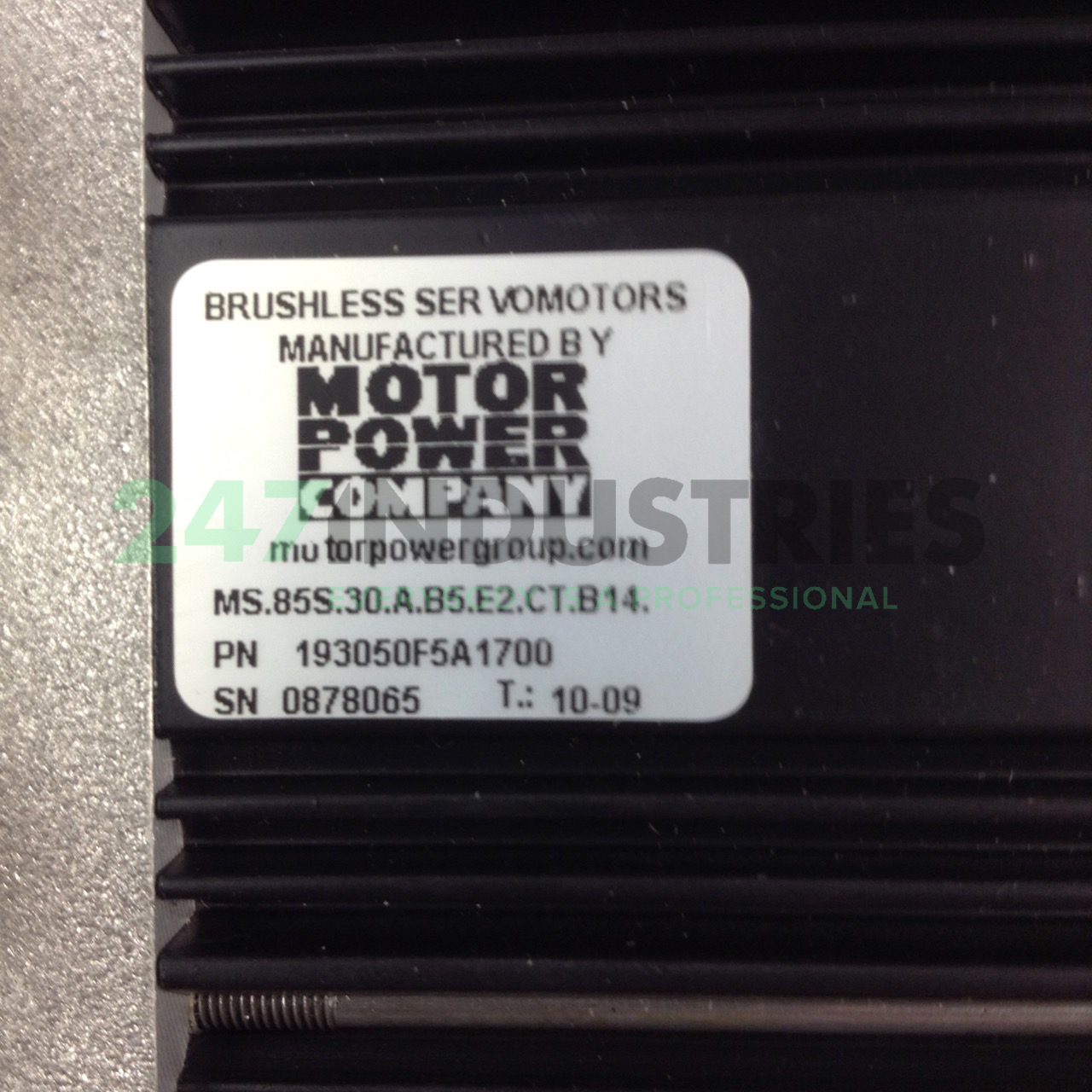 MS85S30AB5E2CTB14 Motor Power Company Image 2