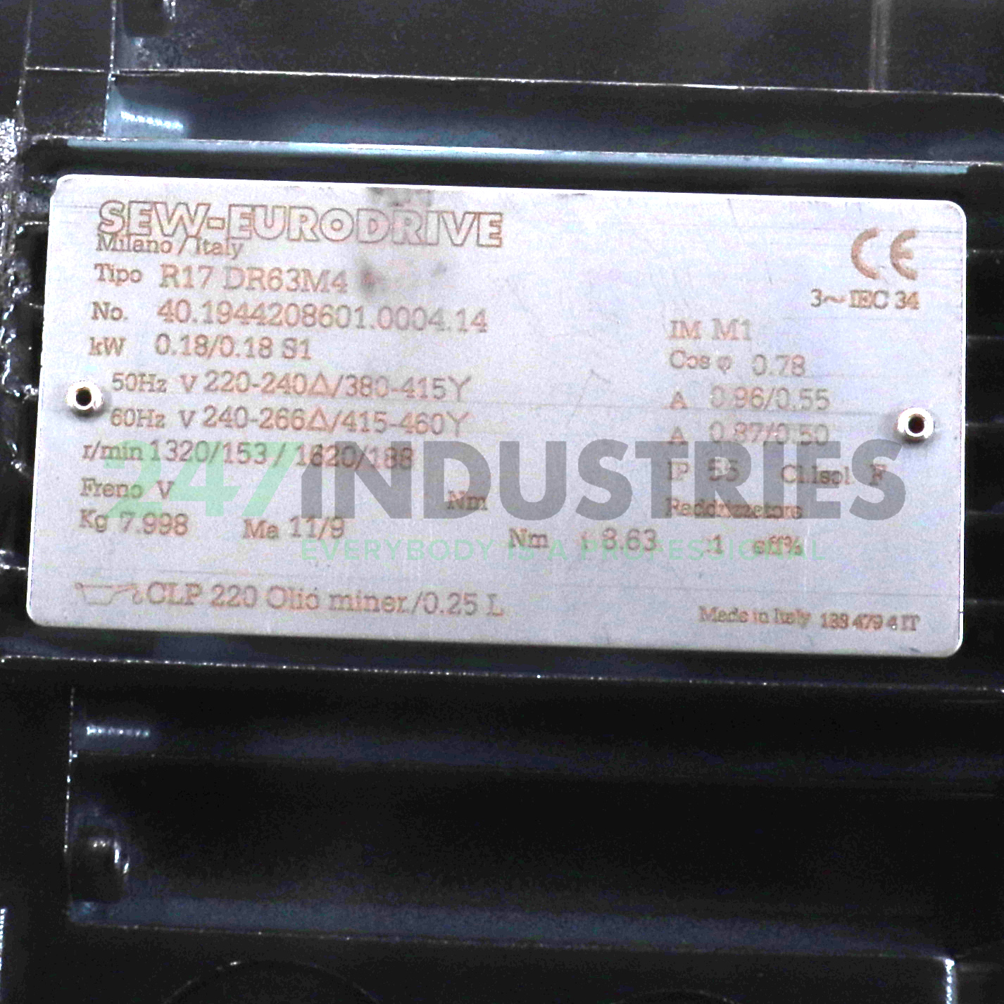 R17/DR63M4 SEW-EURODRIVE Image 2