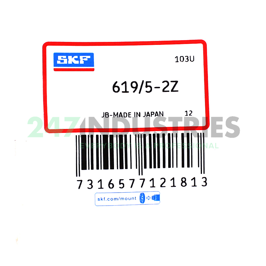 619/5-2Z SKF Image 2