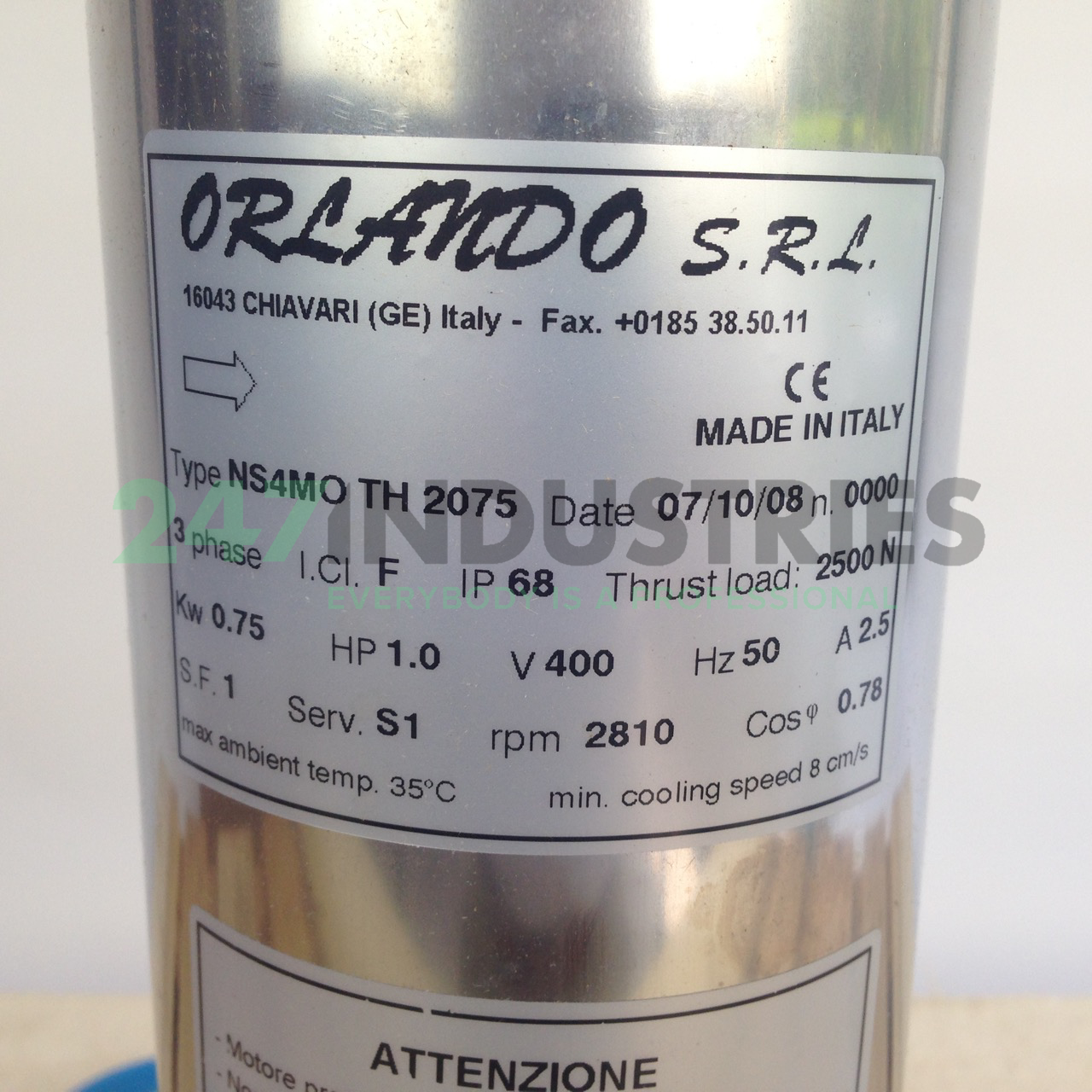 NS4MOTH2075 Orlando s.r.l. Image 2