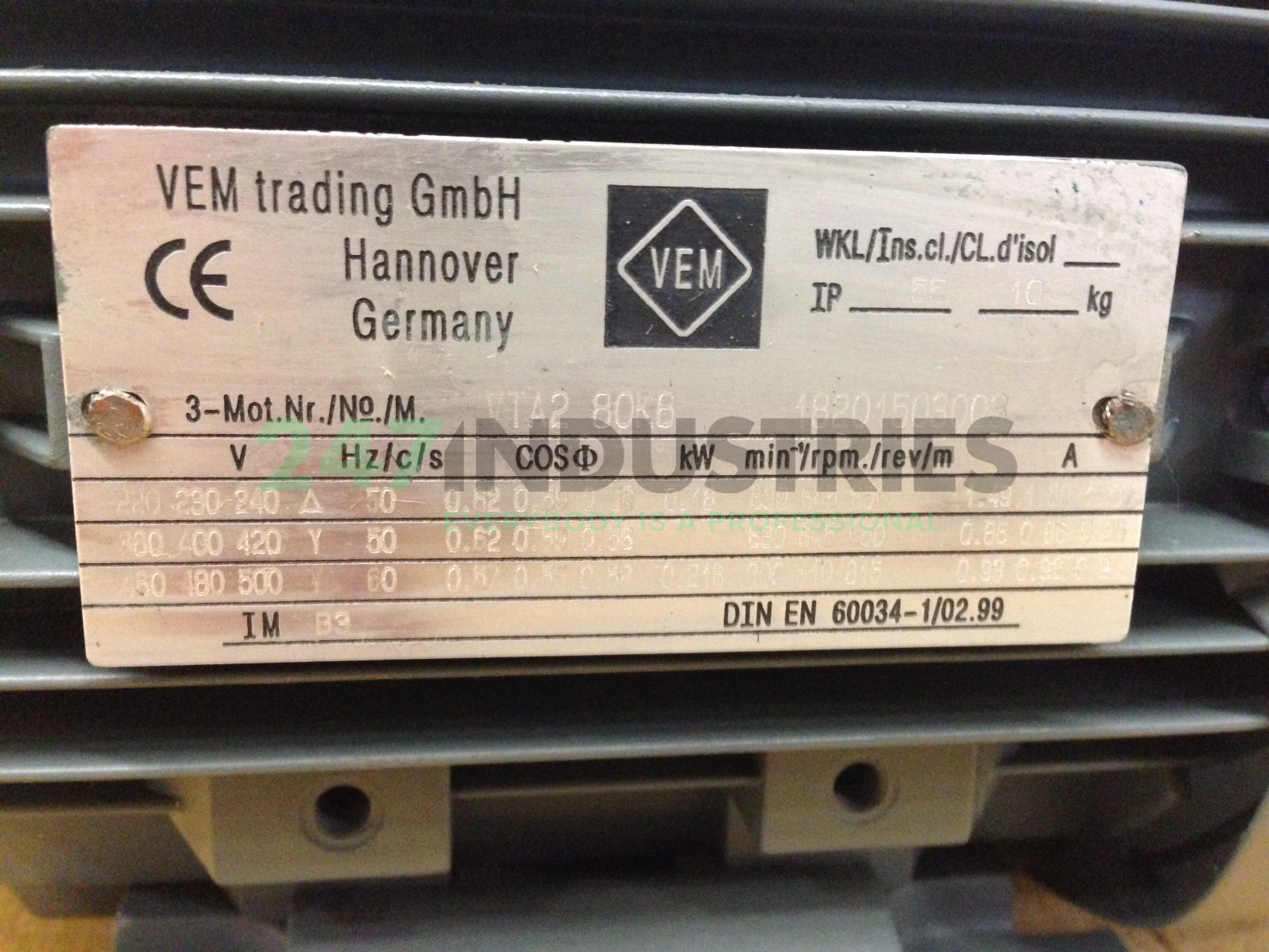 VTA2-80K8B3 VEM Image 2