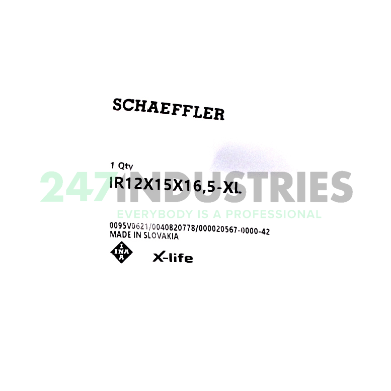 IR12X15X16,5-XL INA Image 2