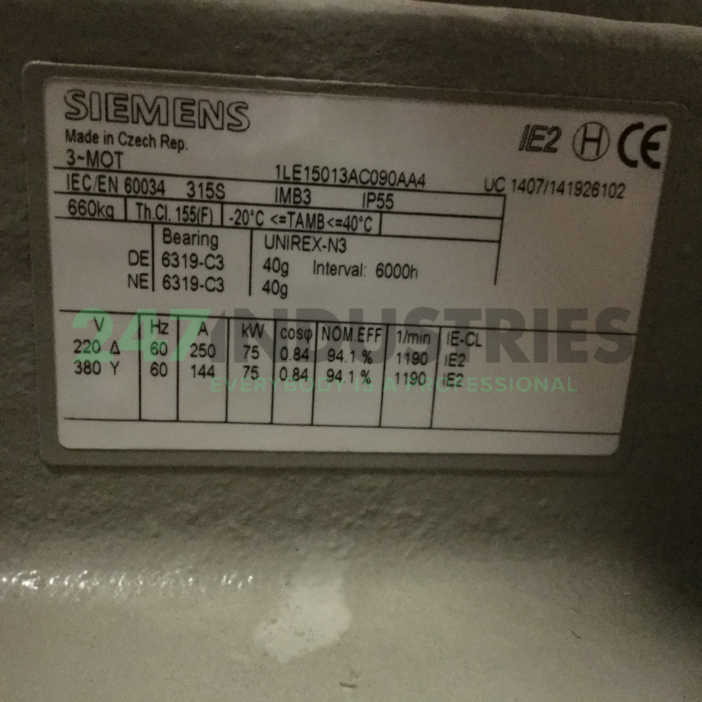 1LE1501-3AC09-0AA4 Siemens Image 4