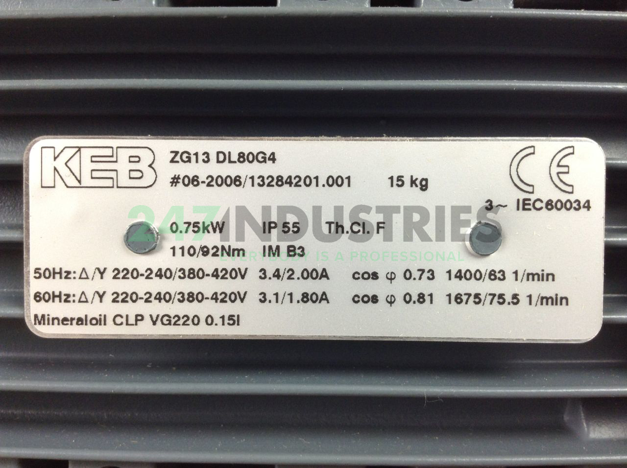 ZG13DL80G4 KEB Image 2