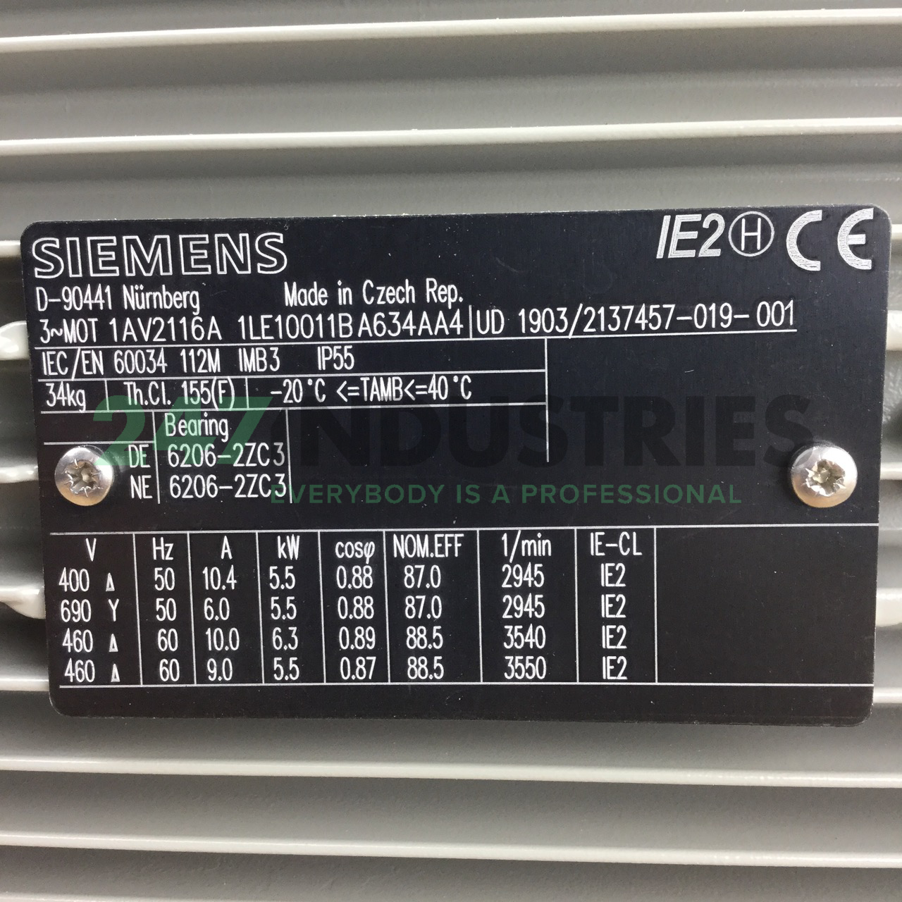1LE1001-1BA63-4AA4 Siemens Image 2