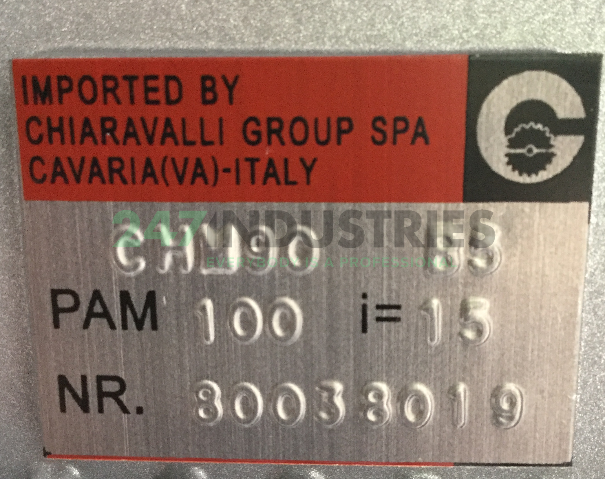 CHM90B5-100I15 Chiaravalli Group Spa Image 4