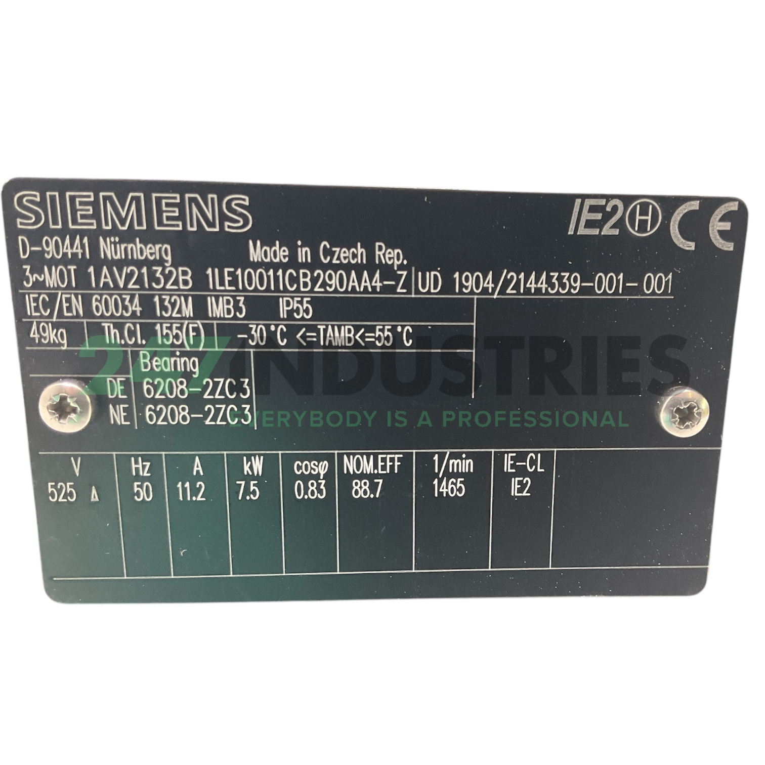 1LE1001-1CB29-0AA4-Z Siemens Image 4