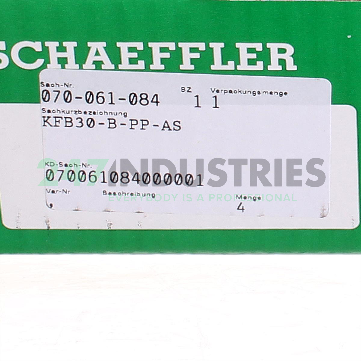 KFB30-B-PP-AS INA Image 6