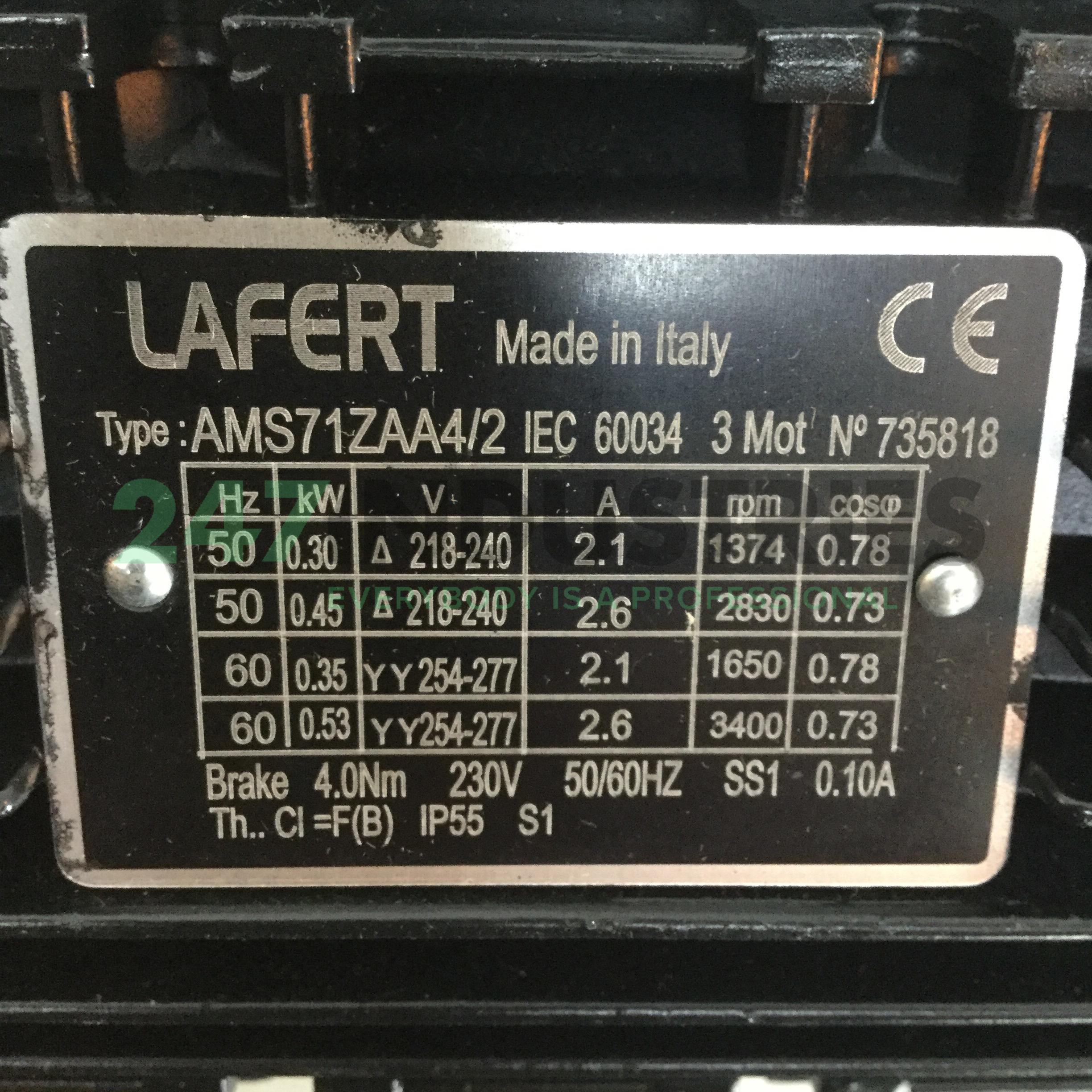 AMS71ZAA4/2B14 Lafert Image 4