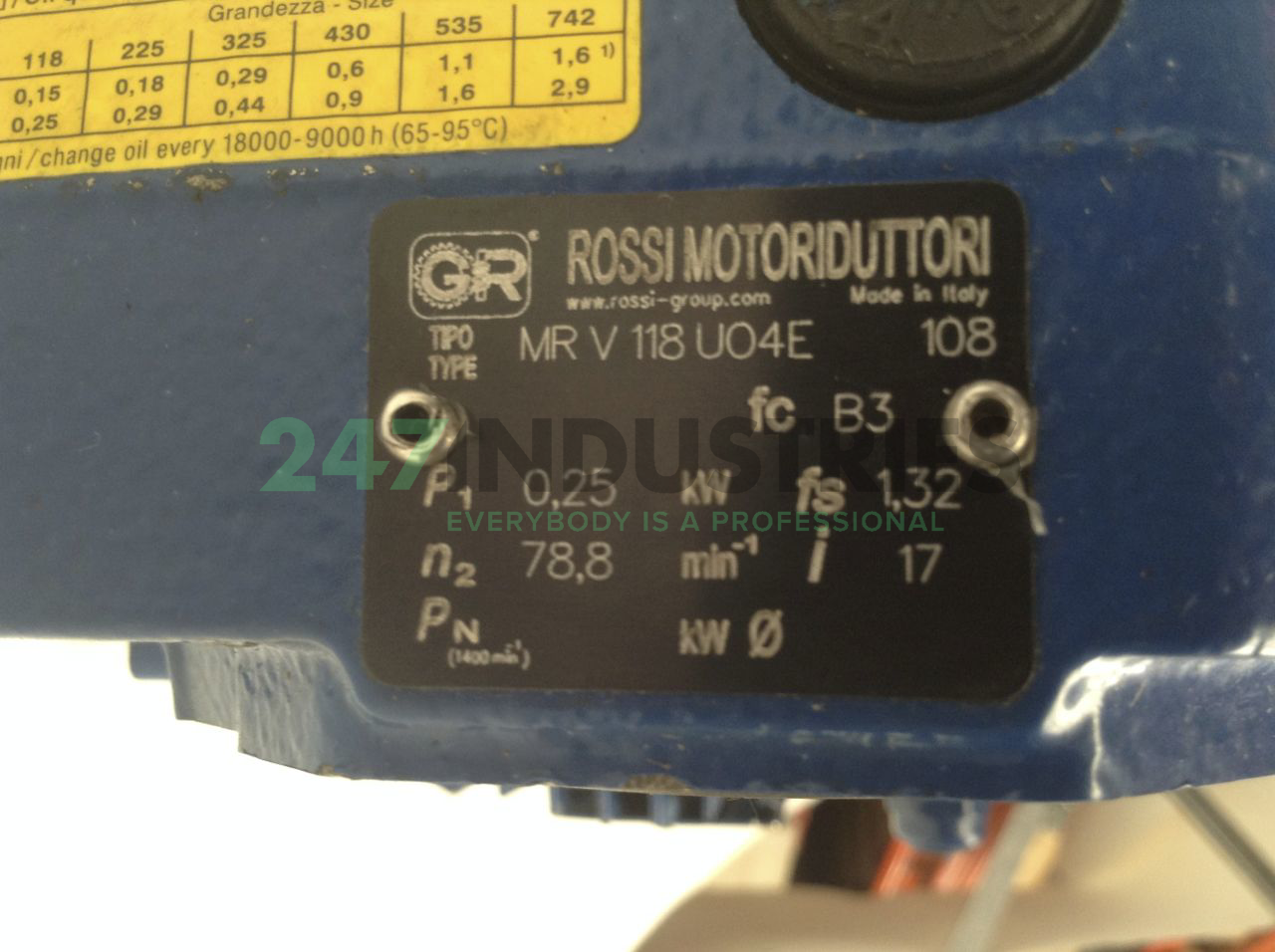 MRV118UO4E-F063C4B14/ Rossi Image 2