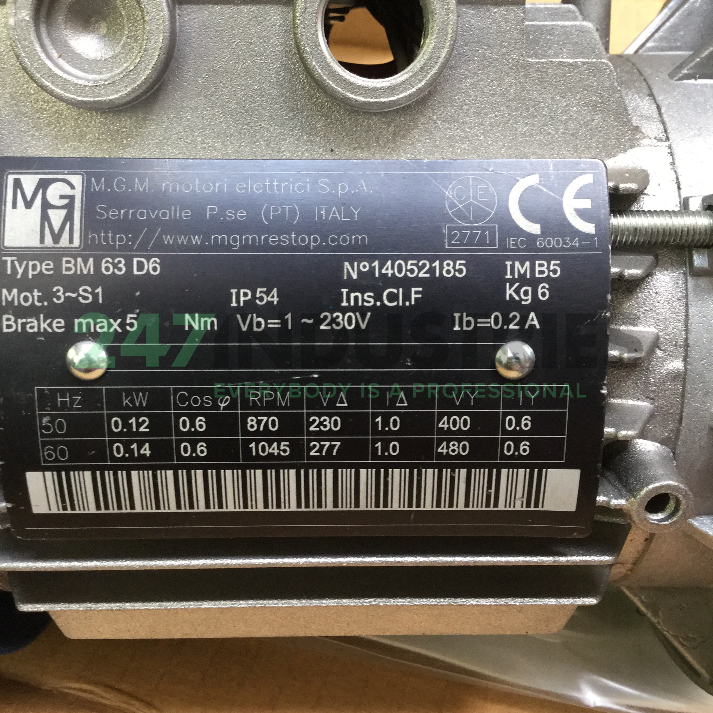 BM63B6-B5 MGM Image 4