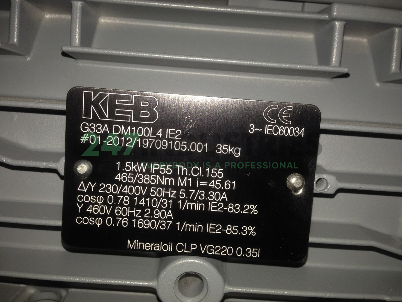 G33ADM100L4IE2 KEB Image 2