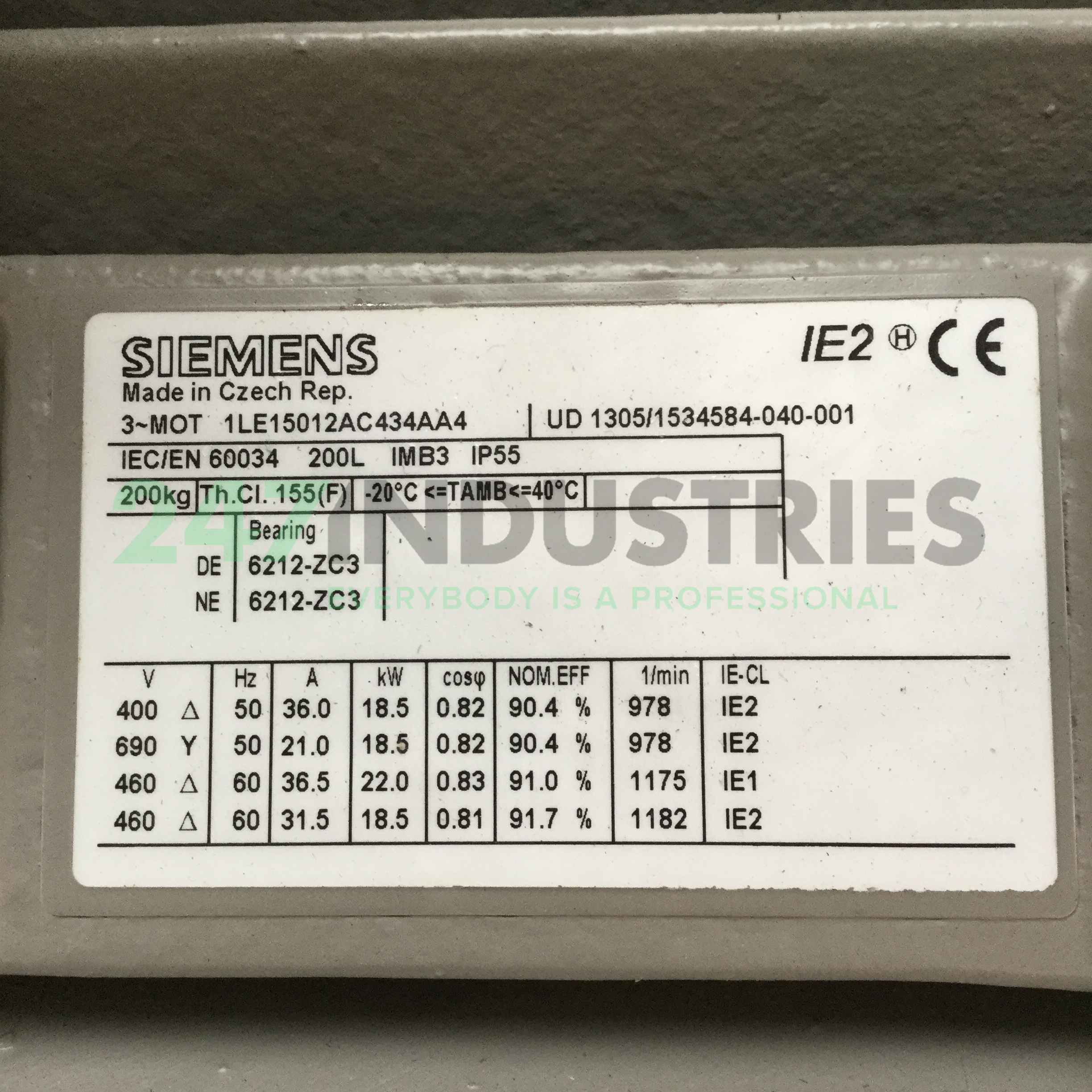 1LE1501-2AC43-4AA4 Siemens Image 4