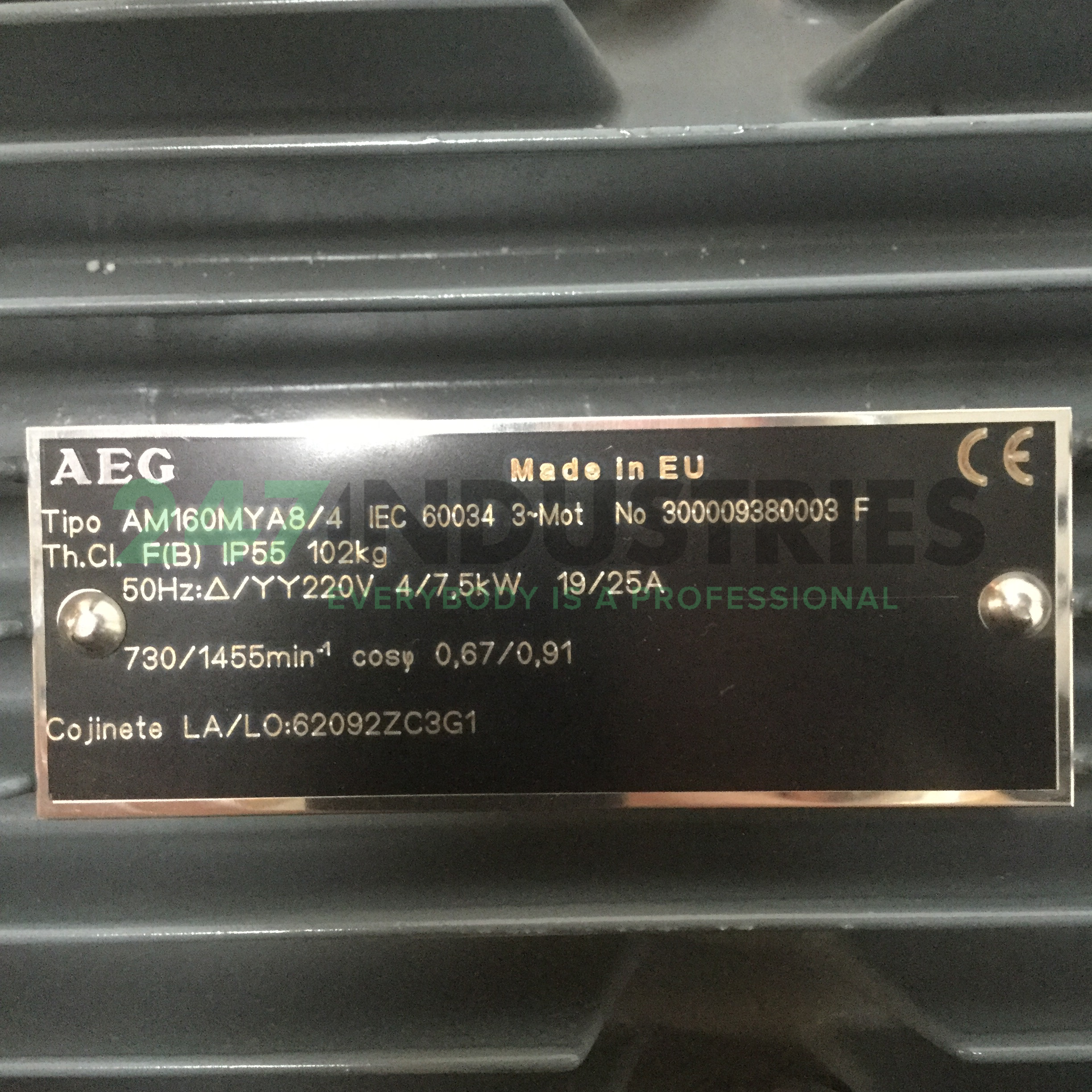 AM160MYA8/4B3 AEG Image 4