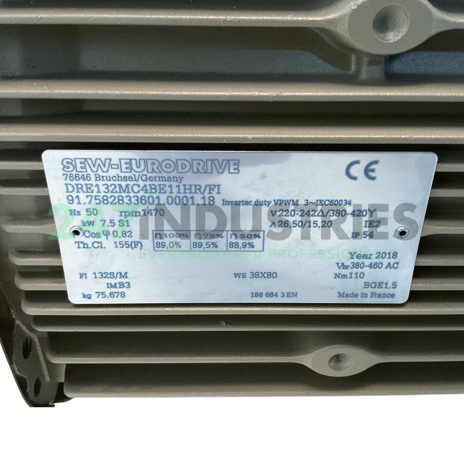 DRE132MC4BE11HR/FI SEW-EURODRIVE Image 4