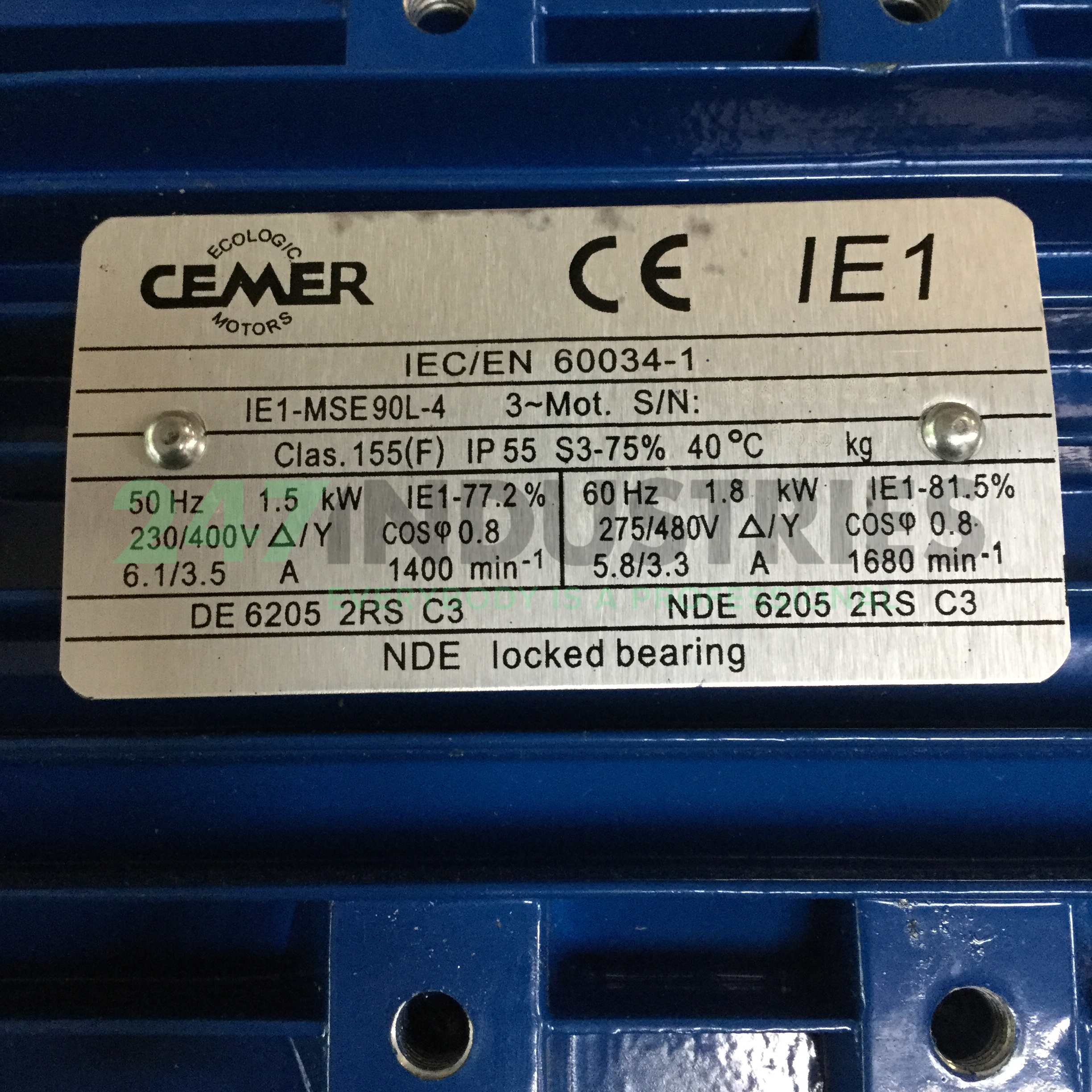 IE1-MSE90L-4-B3 Cemer Image 4