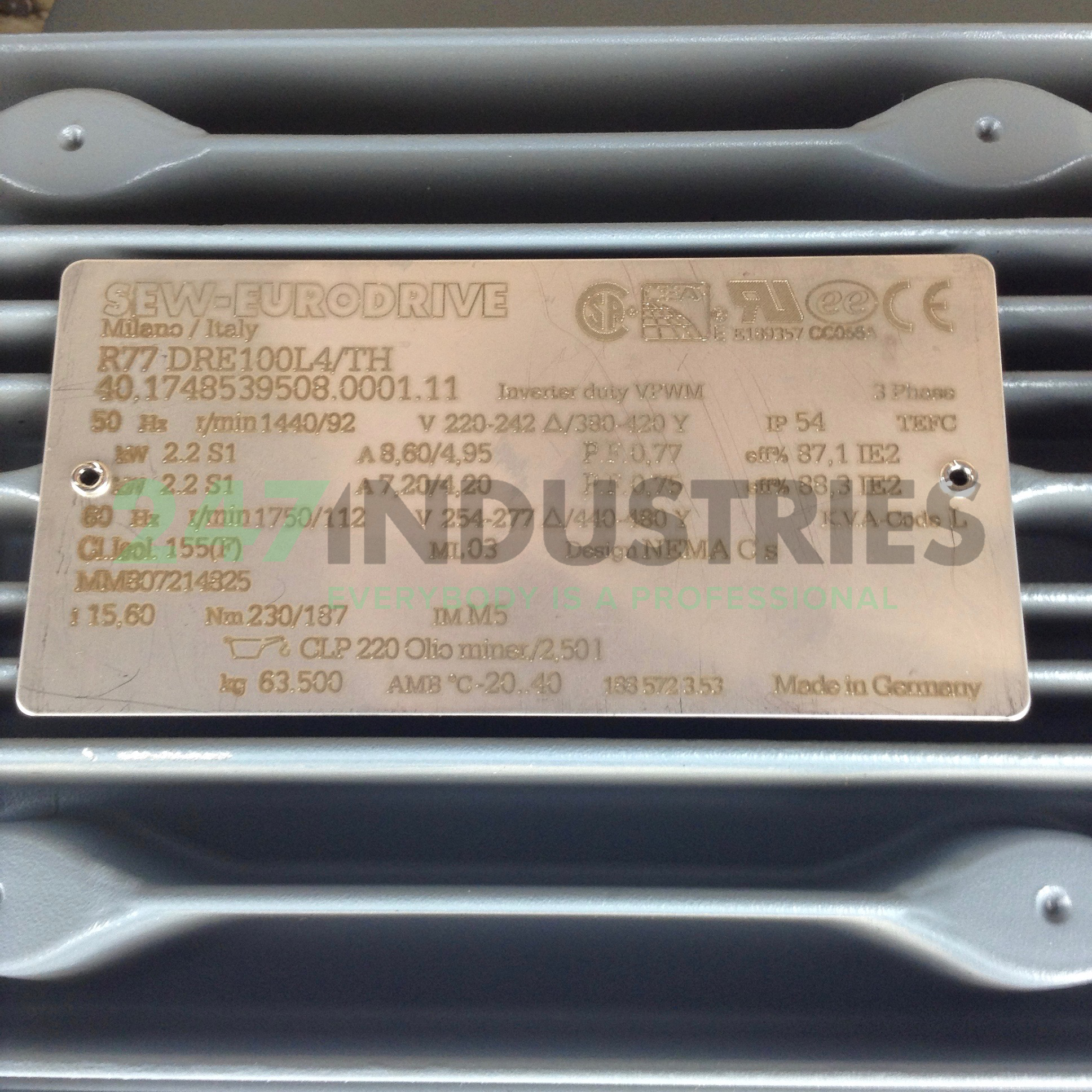 R77DRE100L4/TH SEW-EURODRIVE Image 2