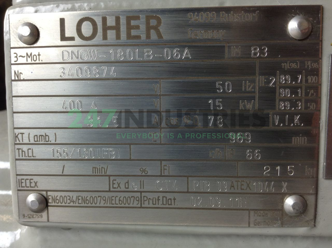 DNGW-180LB-06AB3 Loher Image 2