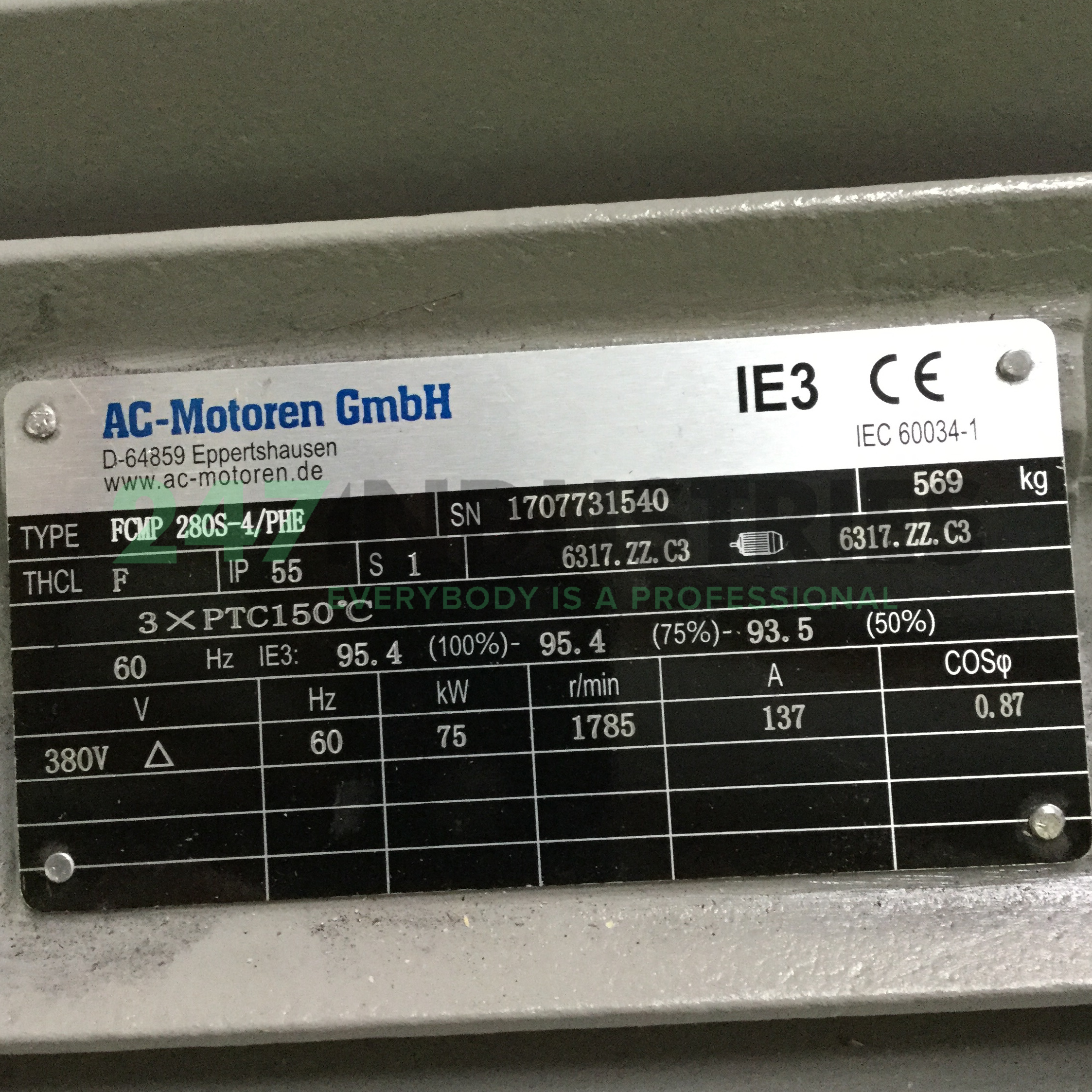 FCMP280S-4/PHEB35 AC-Motoren GmbH Image 4