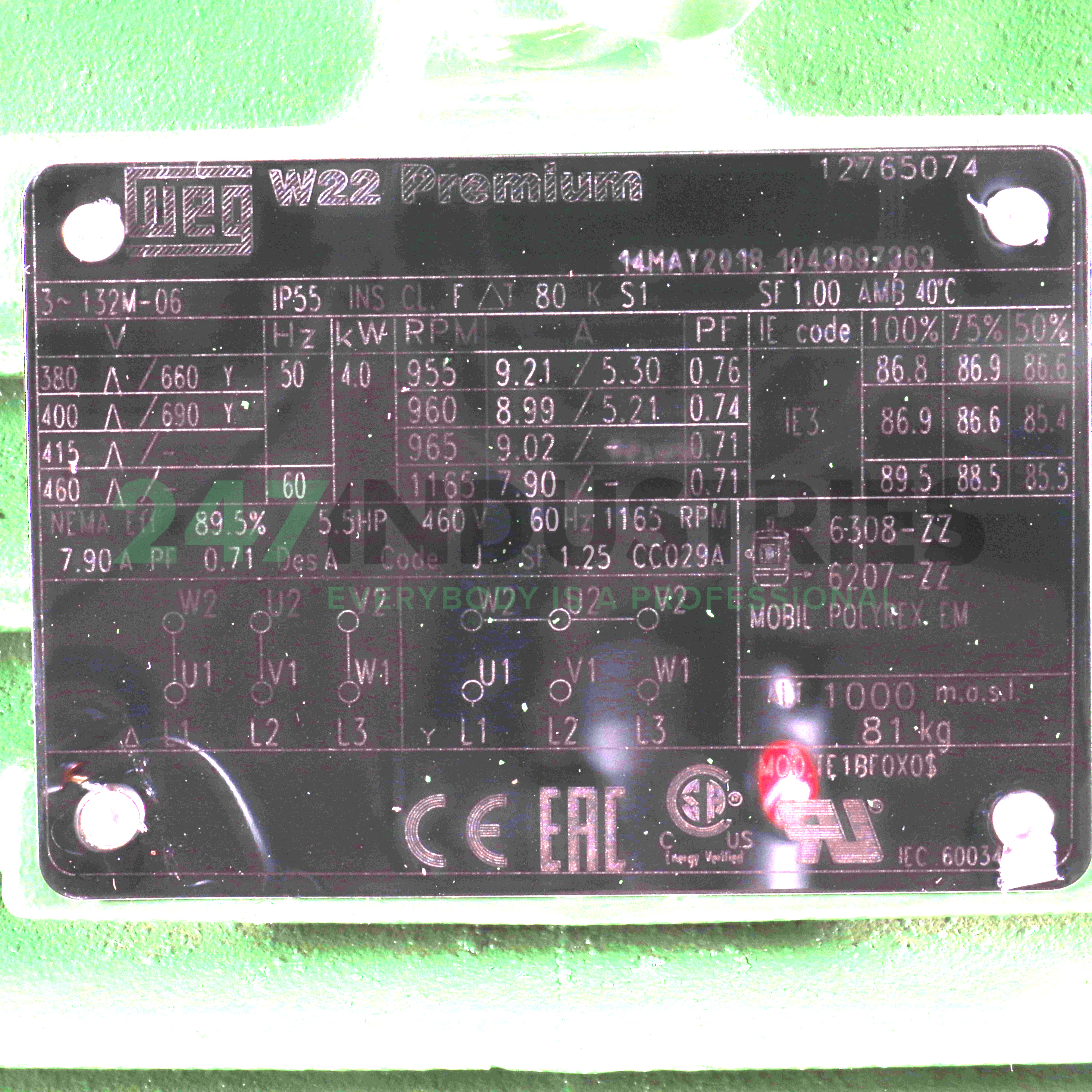 4K32CI3132M6B35 WEG Image 4