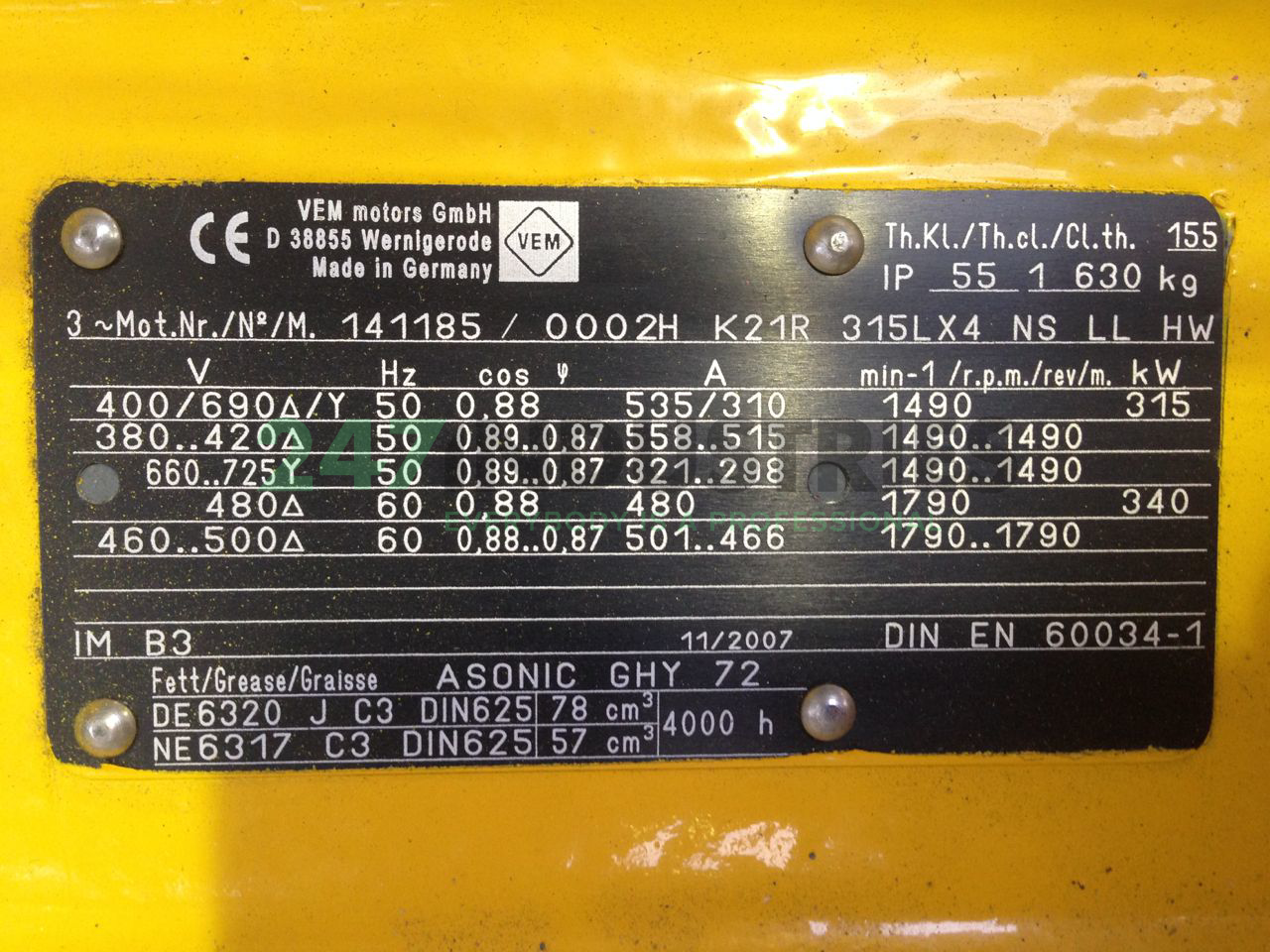 K21R315LX4B3 VEM Image 1