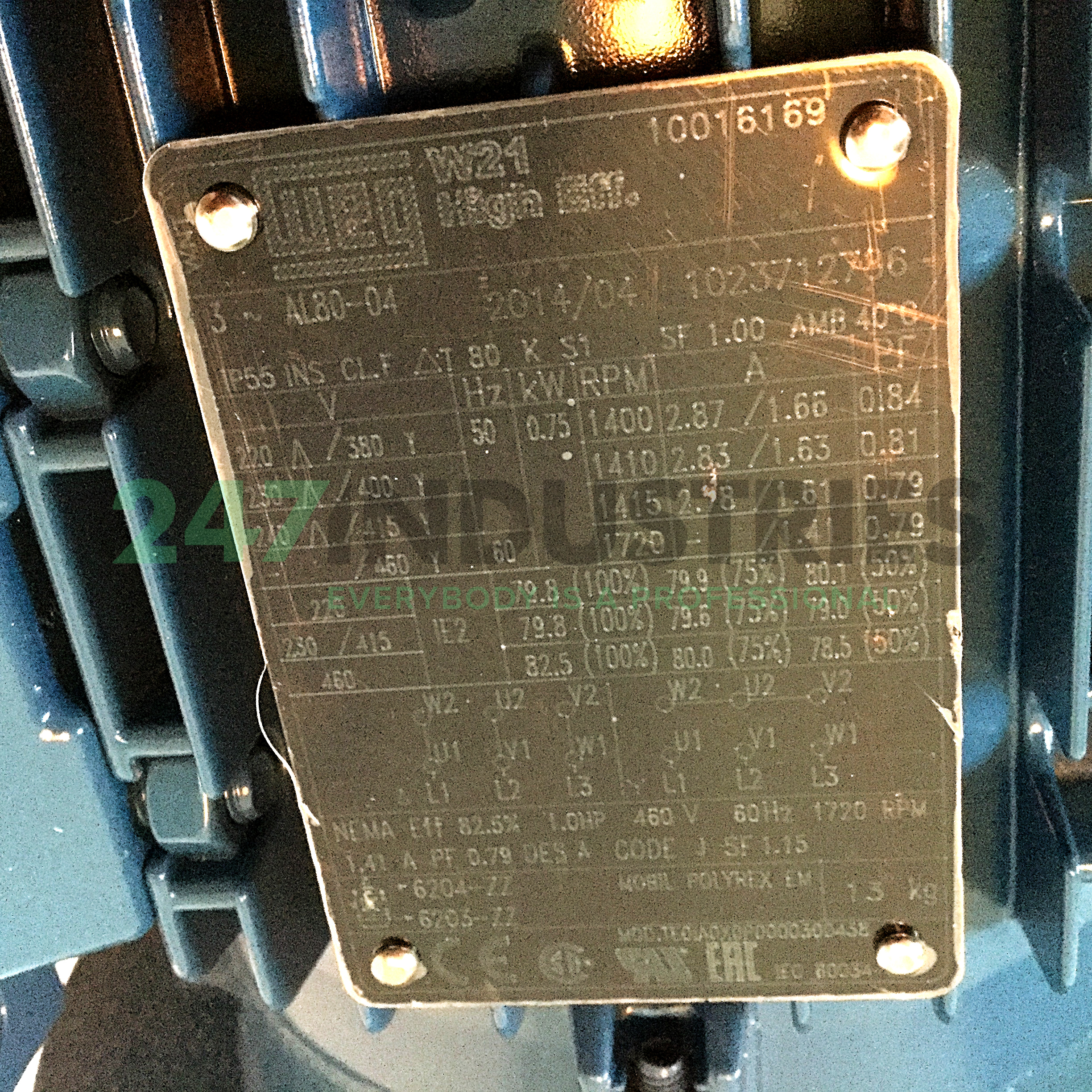 0.75K31AL2804B35 WEG Image 4