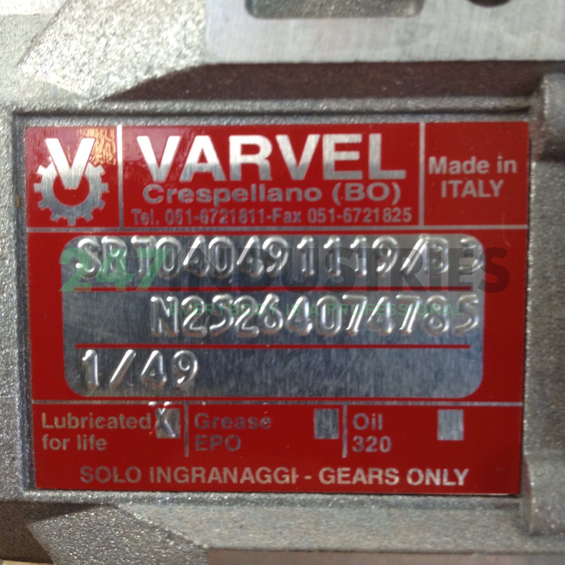 SRT040491119/B3-63B14 Varvel Image 2