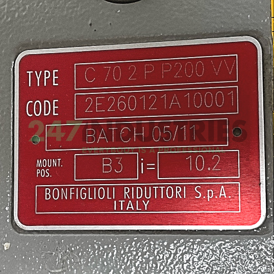 C702P10.2P200VV Bonfiglioli Image 4