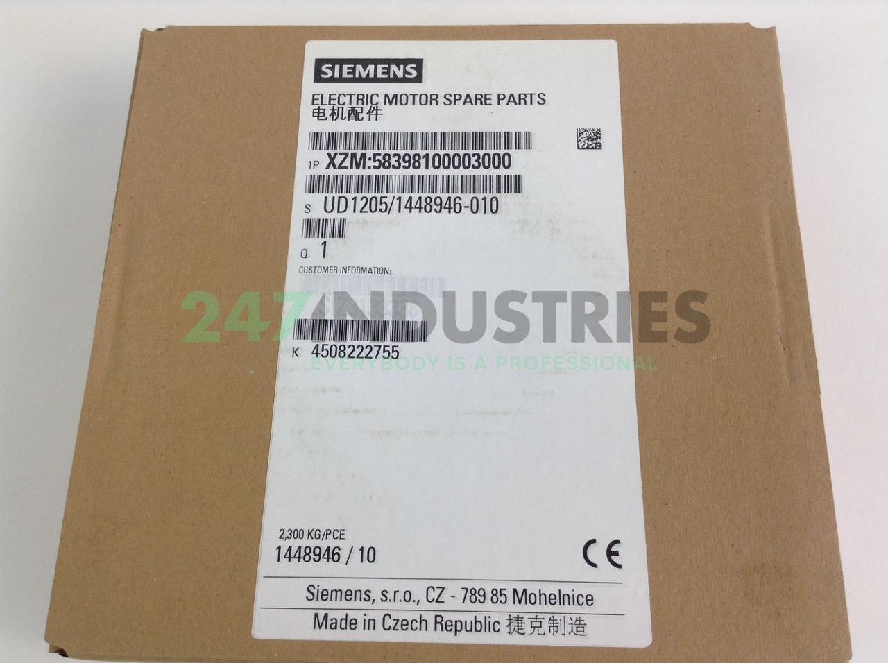 XZM:58398100003000 Siemens Image 2