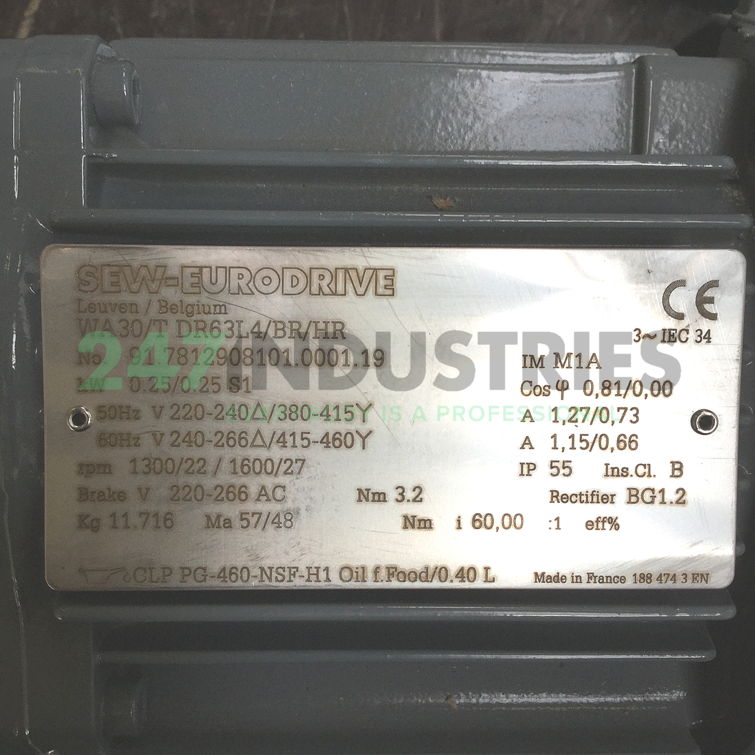 WA30/TDR63L4/BR/HR SEW-EURODRIVE Image 4