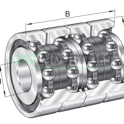 ZKLN4075 2RS 2AP INA
