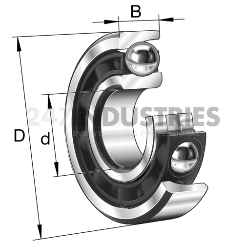 B7015-E-T-P4S-K5-UL FAG
