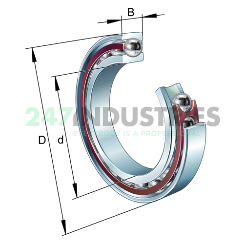B7209E.TPA.P4.K5.UL FAG