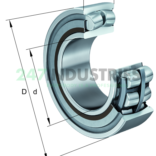 WS22215-E1-XL-2RSR-L091-C3 FAG