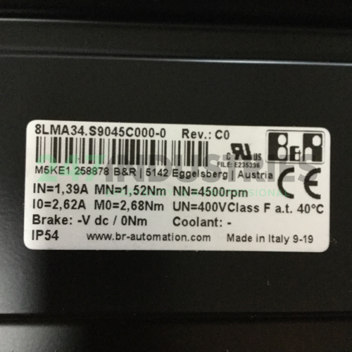 8LMA34.S9045C000-0 B&R Automation Image 4