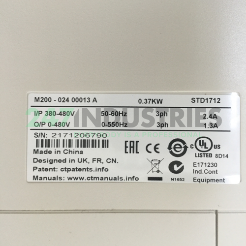 M200-02400013A Control Techniques Image 4