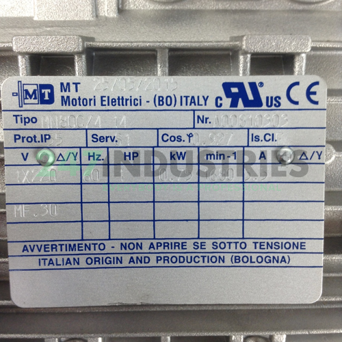 MN80C/4-B14 MT Motori Elettrici Image 2