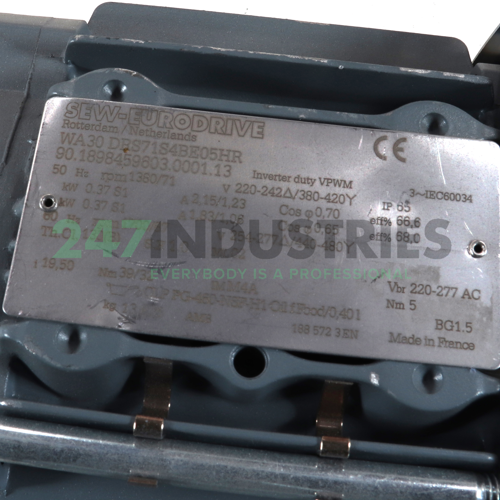WA30/DRS71S4BE05HR SEW-EURODRIVE Image 2